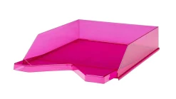 Bissolo Casa Cancelleria Accessori Ufficio<BLU ANGEL RE-SOLUTION - VASCHETTA PORTA DOCUMENTI TRASPARENTE ROSA: vendita online BLU ANGEL RE-SOLUTION - VASCHETTA PORTA DOCUMENTI TRASPARENTE ROSA in offerta
