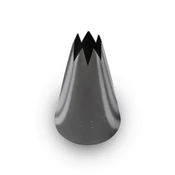 Bissolo Casa Pasticceria Accessori Pasticceria<BOCCHETTA IN ACCIAIO INOX PER SAC A POCHE FORO STELLA DIAM. 7MM