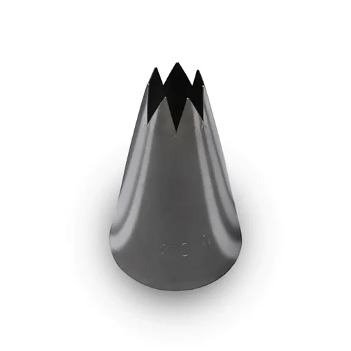 Bissolo Casa Pasticceria Accessori Pasticceria<BOCCHETTA IN ACCIAIO INOX PER SAC A POCHE FORO STELLA DIAM. 7MM