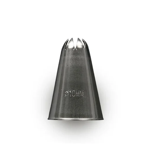 Bissolo Casa Pasticceria Accessori Pasticceria<BOCCHETTA IN ACCIAIO INOX PER SAC A POCHE FORO STELLA CHIUSO