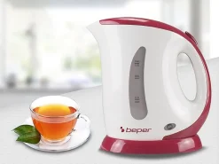 Bissolo Casa Piccoli Cucina|Cucina<Bollitore Elettrico 1lt In Acciaio Bianco e Roosso in offerta
