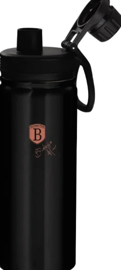 Bissolo Casa Borse Termiche E Accessori Bottiglie Termiche E Borracce<BORRACCIA SPORTIVA MONACO 540ML 24X8CM NERA: vendita online BORRACCIA SPORTIVA MONACO 540ML 24X8CM NERA in offerta