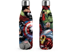 Bissolo Casa Borse Termiche E Accessori Bottiglie Termiche E Borracce<BORRACCIA TERMICA IN ACCIAIO INOX 0.50LT 27X8CM AVENGERS: vendita online BORRACCIA TERMICA IN ACCIAIO INOX 0.50LT 27X8CM AVENGERS in offerta