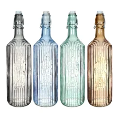Bissolo Casa Bottiglie<BOTTIGLIA TONDA 1LT IN VETRO ASSORTITA