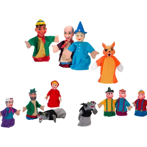 Bissolo Casa Giochi Di Imitazione<BURATTINI 4PZ ASSORTITO: vendita online BURATTINI 4PZ ASSORTITO in offerta