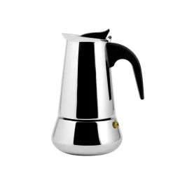 Bissolo Casa Caffettiere, Theiere<CAFFETTIERA 4 TAZZE RIKA IN ACCIAIO INOX