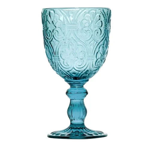 Bissolo Casa Bicchieri Calici<CALICE DA VINO LINEA CORINTO TURCHESE 300ML