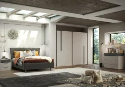 Bissolo Casa Camere Moderne<CAMERA COMPLETA AMALTI ANTRACITE E CASHMERE