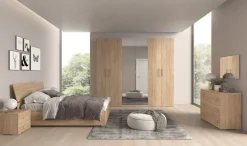 Bissolo Casa Camere Moderne<Camera Completa con Armadio 6 Ante: Camera modello Egos