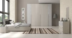 Bissolo Casa Camere Moderne<Camera completa in olmo e cemento modello MILA