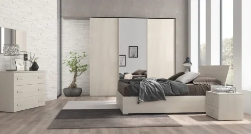 Bissolo Casa Camere Moderne<Camera completa moderna olmo modello CITY: vendita online camere complete