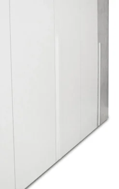 Bissolo Casa Camere Moderne<Camera da letto completa MILA frassino bianco e cemento