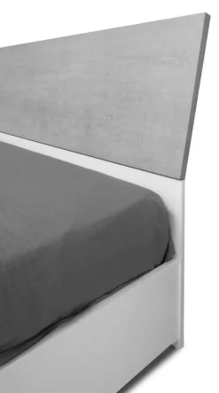 Bissolo Casa Camere Moderne<Camera da letto completa MILA frassino bianco e cemento