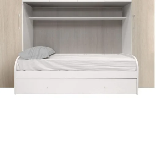 Bissolo Casa Camerette Complete<CAMERETTA COMPLETA BLOK BIANCO FRASSINATO E OLMO