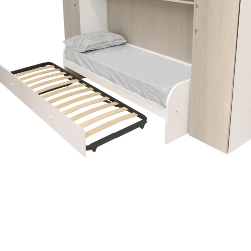 Bissolo Casa Camerette Complete<CAMERETTA COMPLETA BLOK BIANCO FRASSINATO E OLMO