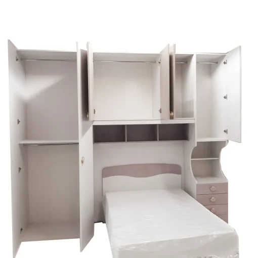 Bissolo Casa Camerette Complete<Cameretta Completa Job Frassino Nuvola E Cenere Wood in offerta