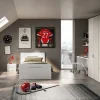 Bissolo Casa Camerette Componibili<CAMERETTA GIESSEGI MOD. FLY CENERE WOOD E CALCE
