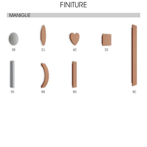 Bissolo Casa Camerette Componibili<CAMERETTA GIESSEGI MOD. FLY CENERE WOOD E CALCE