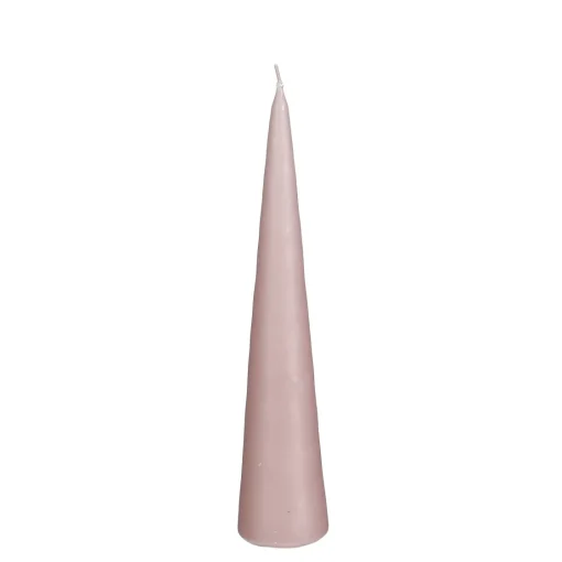 Bissolo Casa Candele<CANDELA A CONO ROSA D 25 H 25CM: vendita online CANDELA A CONO ROSA D 25 H 25CM in offerta