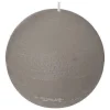 Bissolo Casa Candele<CANDELA A SFERA OLIA GRIGIO SCURO D 10CM: vendita online CANDELA A SFERA OLIA GRIGIO SCURO D 10CM in offerta