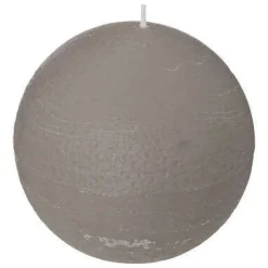 Bissolo Casa Candele<CANDELA A SFERA OLIA GRIGIO SCURO D 10CM: vendita online CANDELA A SFERA OLIA GRIGIO SCURO D 10CM in offerta
