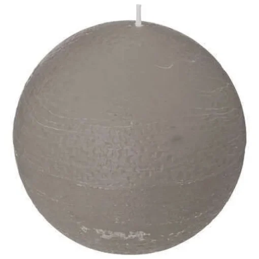 Bissolo Casa Candele<CANDELA A SFERA OLIA GRIGIO SCURO D 10CM: vendita online CANDELA A SFERA OLIA GRIGIO SCURO D 10CM in offerta