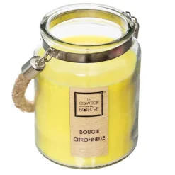 Bissolo Casa Citronelle<CANDELA ALLA CITRONELLA 500GR IN VASETTO IN VETRO: vendita online CANDELA ALLA CITRONELLA 500GR IN VASETTO IN VETRO in offerta