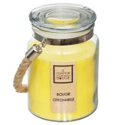 Bissolo Casa Citronelle<CANDELA ALLA CITRONELLA 500GR IN VASETTO IN VETRO: vendita online CANDELA ALLA CITRONELLA 500GR IN VASETTO IN VETRO in offerta