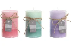 Bissolo Casa Candele<CANDELA CERA 6.8X6.8X10CM 295GR ASSORTITO: vendita online CANDELA CERA 6.8X6.8X10CM 295GR ASSORTITO in offerta