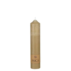 Bissolo Casa Candele<CANDELA DA CERA ORO D 5 H 25CM: vendita online CANDELA DA CERA ORO D 5 H 25CM in offerta