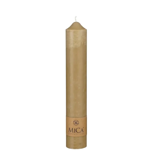 Bissolo Casa Candele<CANDELA DA CERA ORO D 5 H 30CM: vendita online CANDELA DA CERA ORO D 5 H 30CM in offerta