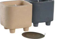 Bissolo Casa Candele<CANDELA IN CEMENTO 9X9X9CM 120GR ASSORTITO: vendita online CANDELA IN CEMENTO 9X9X9CM 120GR ASSORTITO in offerta