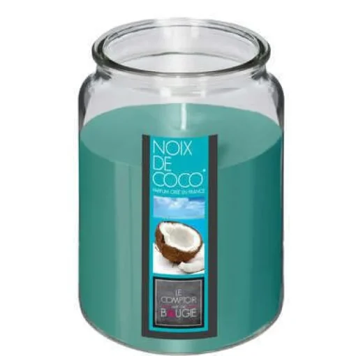 Bissolo Casa Candele<CANDELA IN VETRO COCCO 510GR: vendita online CANDELA IN VETRO COCCO 510GR in offerta