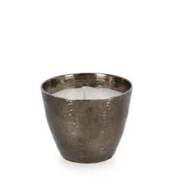 Bissolo Casa Candele<CANDELA LATHE SVAS ANTRACITE D 9.5 H 8.5CM: vendita online CANDELA LATHE SVAS ANTRACITE D 9.5 H 8.5CM in offerta