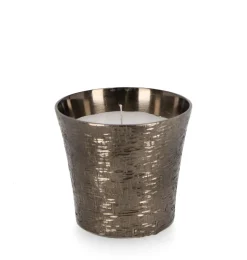 Bissolo Casa Candele<CANDELA LATHE TO ANTRACITE D 11 H 10CM: vendita online CANDELA LATHE TO ANTRACITE D 11 H 10CM in offerta