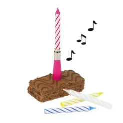 Bissolo Casa Party Candele<CANDELA MUSICALE 12CM HAPPY BITHDAY CON 3 CANDELE: vendita online CANDELA MUSICALE 12CM HAPPY BITHDAY CON 3 CANDELE in offerta