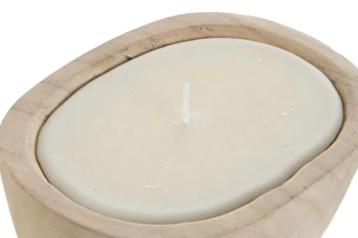 Bissolo Casa Candele<CANDELA PAULAWNIA NATURALE 15X11 H 5CM: vendita online CANDELA PAULAWNIA NATURALE 15X11 H 5CM in offerta