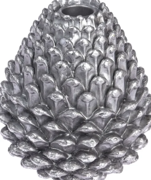 Bissolo Casa Candele<CANDELA PIGNA COLOR ARGENTO : vendita online CANDELA PIGNA COLOR ARGENTO in offerta