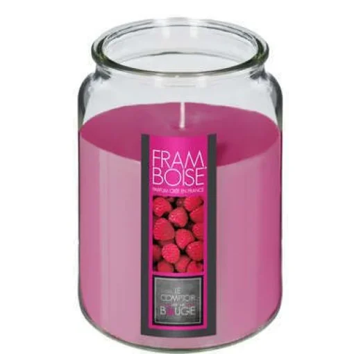 Bissolo Casa Candele<CANDELA PROFUMATA AL LAMPONE 510GR 10X14.5CM IN BARATTOLO DI VETRO: vendita online CANDELA PROFUMATA AL LAMPONE 510GR 10X14.5CM IN BARATTOLO DI VETRO in offerta