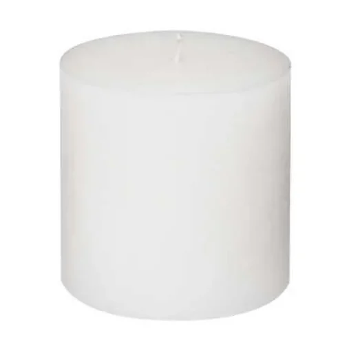 Bissolo Casa Candele<CANDELA ROTONDA OLIA BIANCA D 10CM: vendita online CANDELA ROTONDA OLIA BIANCA D 10CM in offerta