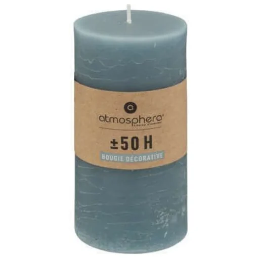 Bissolo Casa Candele<CANDELA ROTONDA OLIA BLU D 6.8 X H 14CM: vendita online CANDELA ROTONDA OLIA BLU D 6.8 X H 14CM in offerta