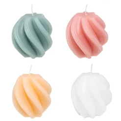 Bissolo Casa Candele<CANDELA TWIST WILD DIAM. 12CM ASSORTITA: vendita online CANDELA TWIST WILD DIAM. 12CM ASSORTITA in offerta
