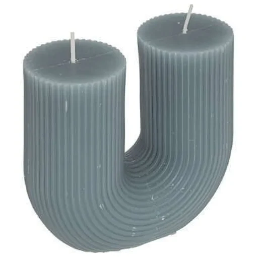 Bissolo Casa Candele<CANDELA U ARANCIONE 11X5.1 H 12CM: vendita online CANDELA U ARANCIONE 11X5.1 H 12CM in offerta
