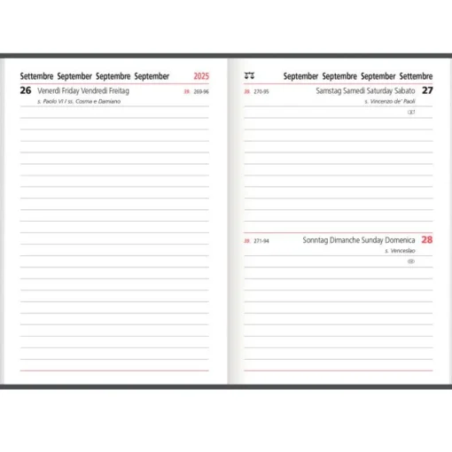 Bissolo Casa Zaini, Astucci E Diari Diari E Agende<CANGINI FILIPPI - AGENDA GIORNALIERA TRAVELLER 9X13 CM ASSORTITO: vendita online CANGINI FILIPPI - AGENDA GIORNALIERA TRAVELLER 9X13 CM ASSORTITO in offerta