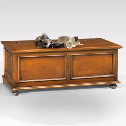 Bissolo Casa Cassapanche E Bauli<CASSAPANCA CM 120X44 H. 51 NOCE : vendita online CASSAPANCA CM 120X44 H. 51 NOCE in offerta