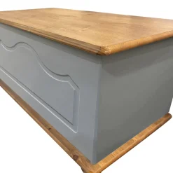 Bissolo Casa Cassapanche E Bauli<CASSAPANCA RICHMOND CM 82,4X39,9 H. 44,8 ELEPHANT GREY E ALMOND: vendita online CASSAPANCA RICHMOND CM 82,4X39,9 H. 44,8 ELEPHANT GREY E ALMOND in offerta