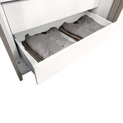 Bissolo Casa Accessori Armadi<CASSETTIERA 2 CASSETTI CM 83,6 NEW IDA BIANCO