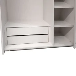 Bissolo Casa Accessori Armadi<CASSETTIERA 2 CASSETTI CM 87,2 GRIGIO PERLA