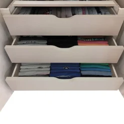 Bissolo Casa Accessori Armadi<CASSETTIERA 3 CASSETTI CM 89 SABBIA