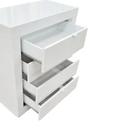 Bissolo Casa Cassettiere Multiuso|Cassettiere E Comodini<CASSETTIERA BASIC CM 70X35 H. 78 BIANCO LUCIDO: vendita online CASSETTIERA BASIC CM 70X35 H. 78 BIANCO LUCIDO in offerta